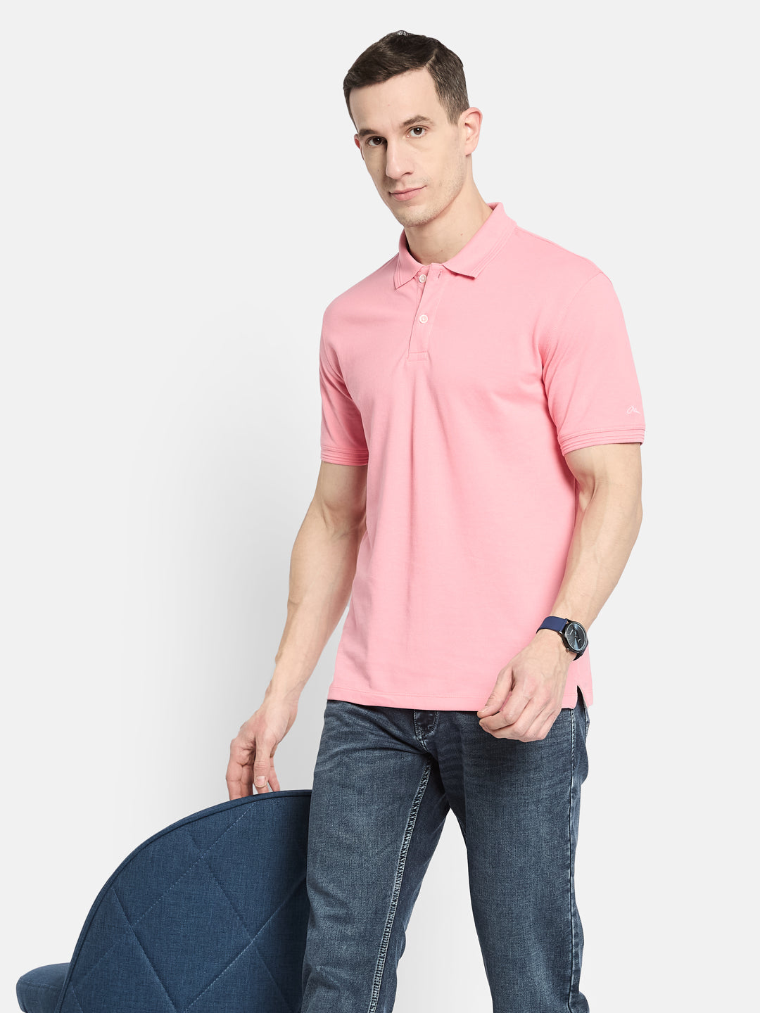 Octave Men Polo Collar T-shirt