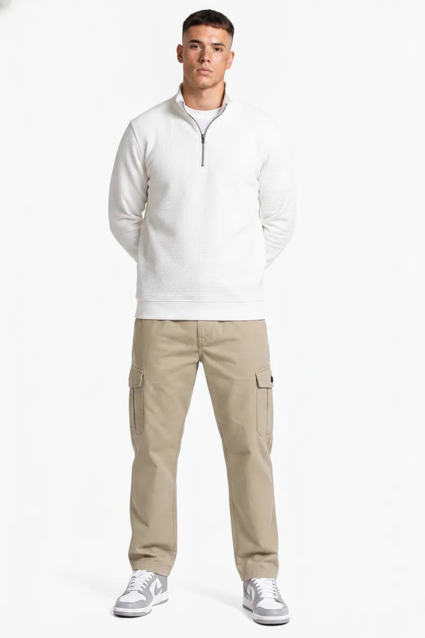 Men’s Safari Cotton Poplin Cargo Lower with Drawstring Waist