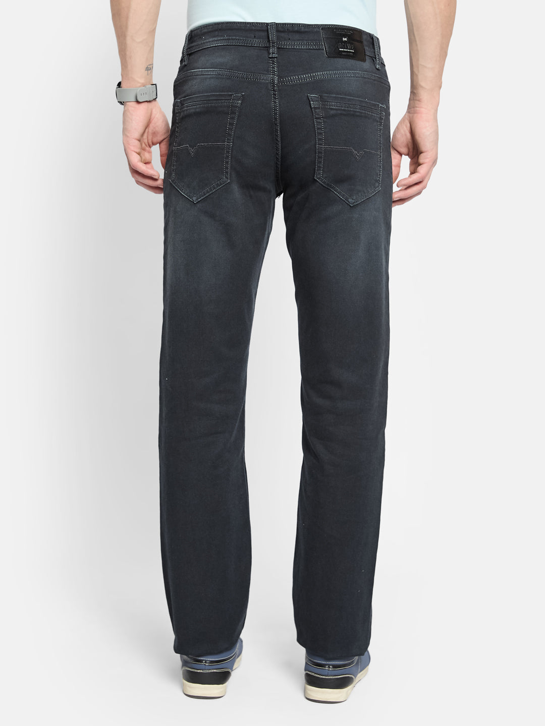 Octave Men Straight Fit Stretchable Jeans