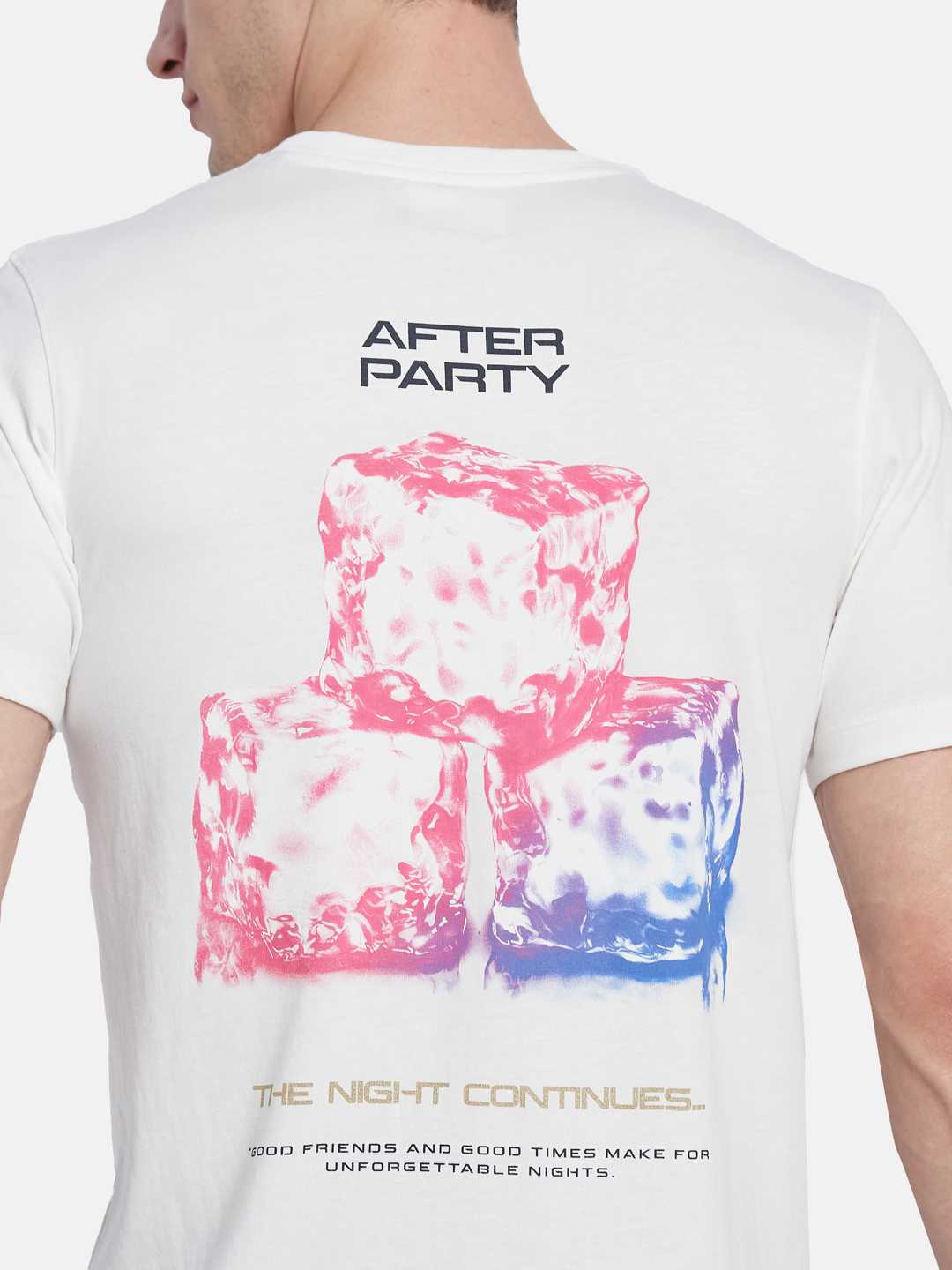 Octave Men Printed T-shirt