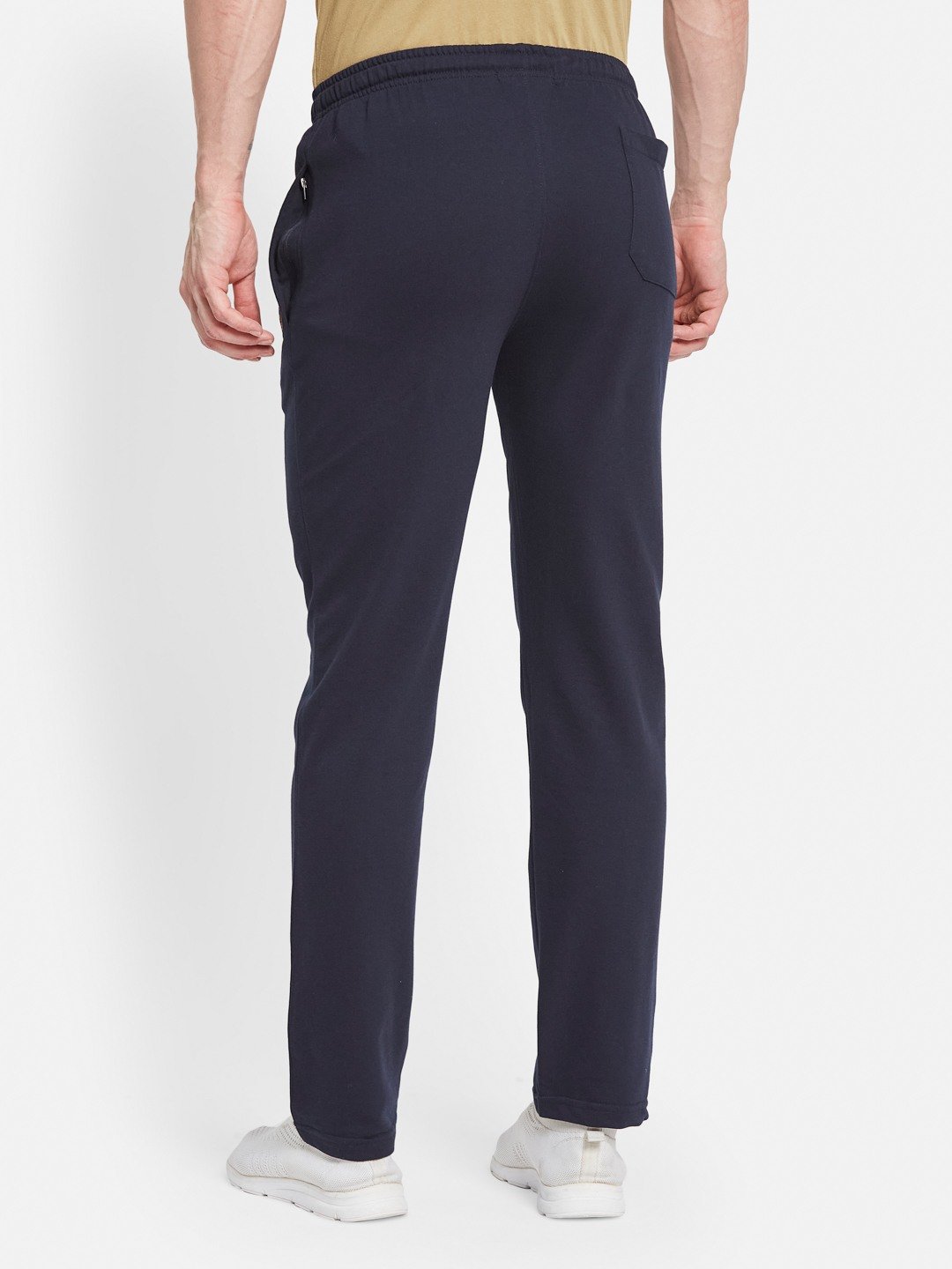 Octave Men Cotton Mid Rise Track Pants