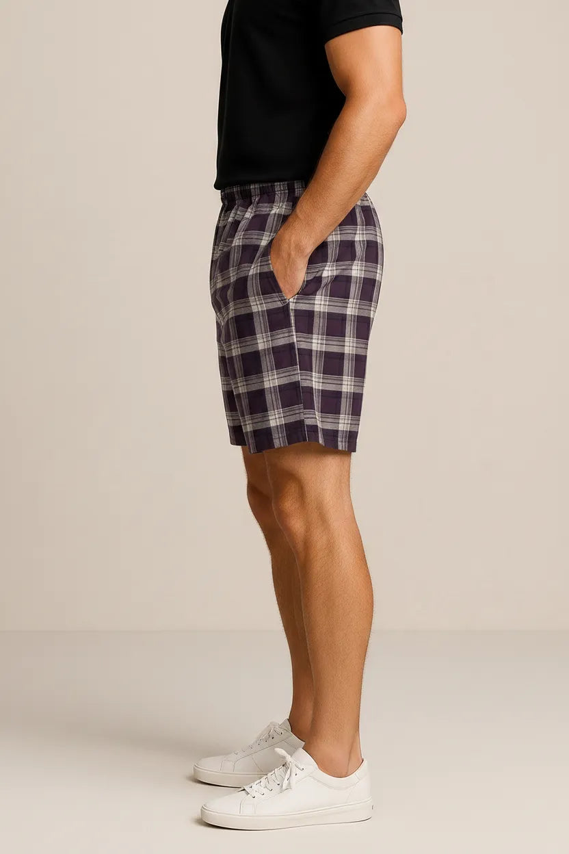 men-checked-technology-shorts