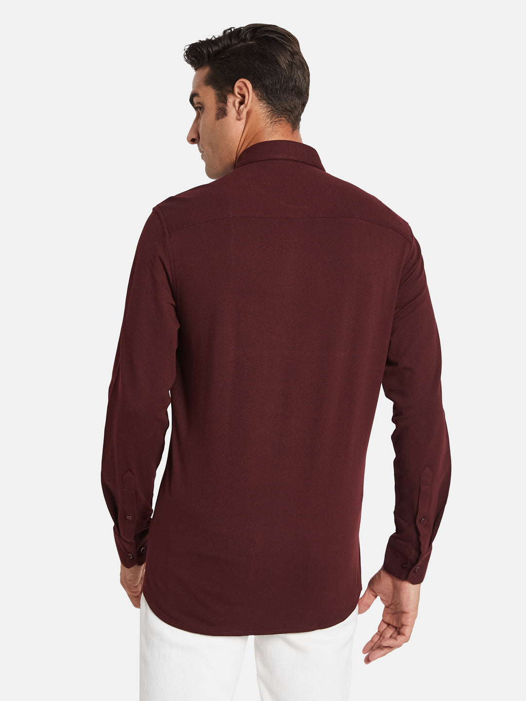 METTLE Men Opaque Casual Shirt