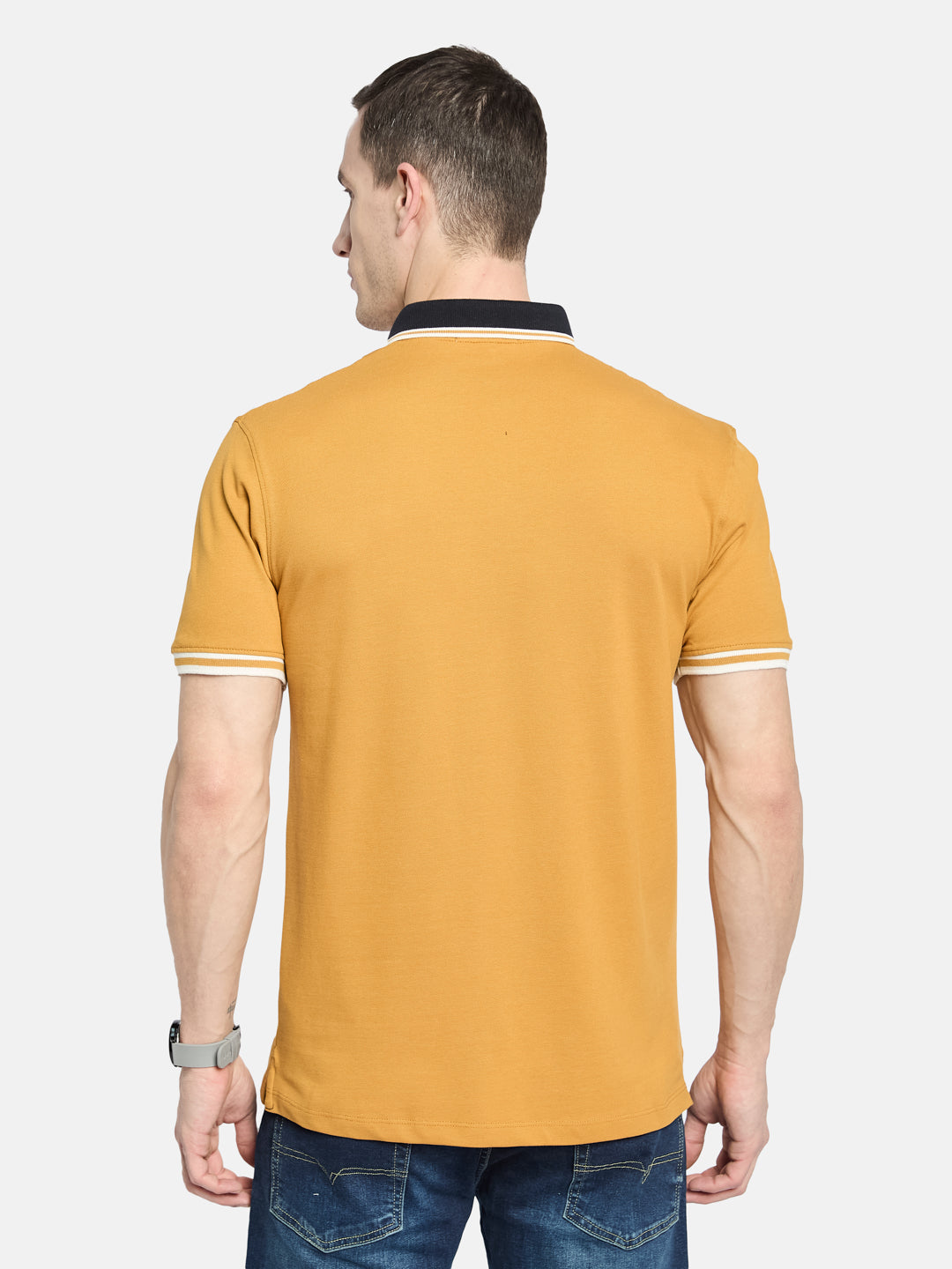 Octave Men Polo Collar T-shirt