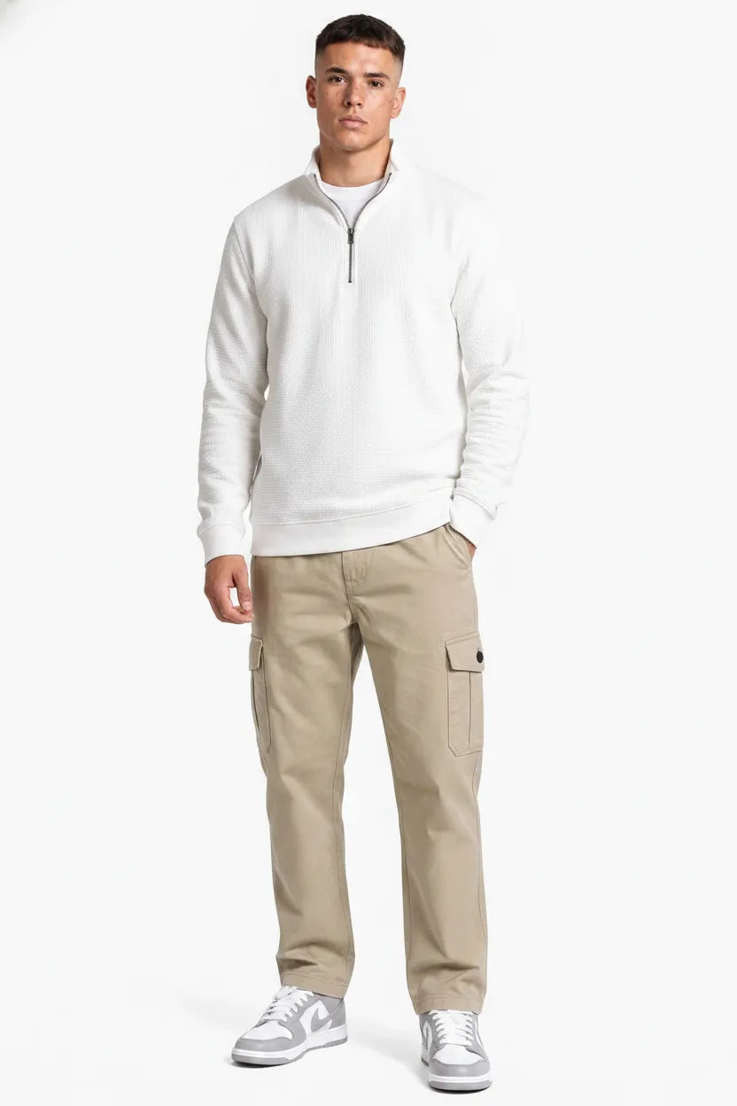 Men’s Safari Cotton Poplin Cargo Lower with Drawstring Waist