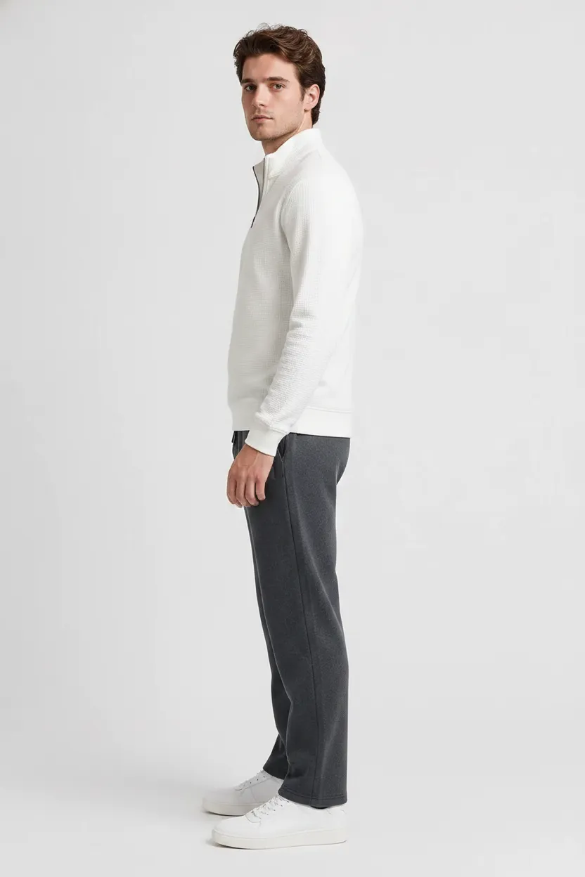 Men’s Heather Premium German Velvet  Lower with Drawstring