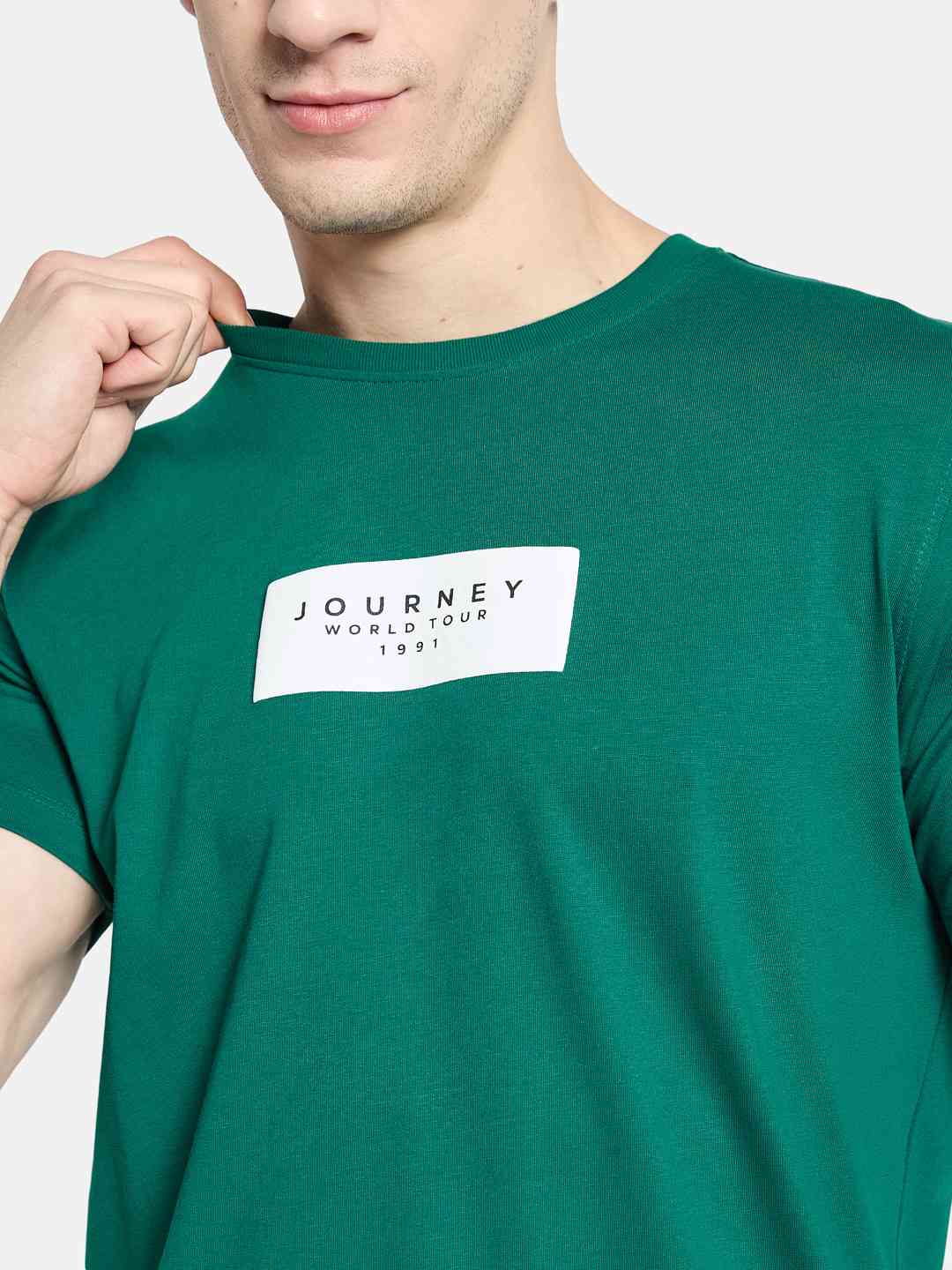 Octave Men Printed T-shirt