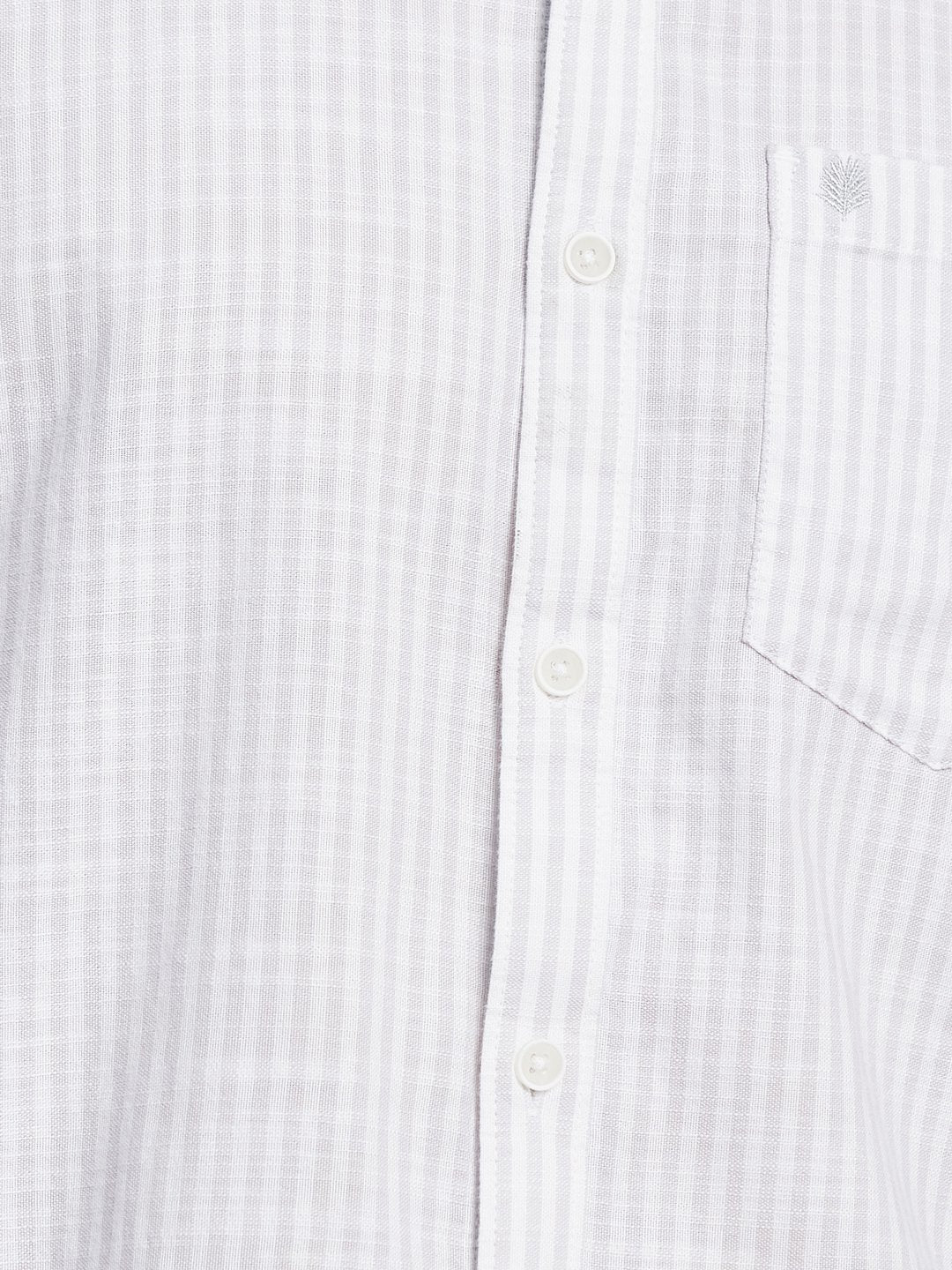 METTLE Men Multi Striped Regular Fit Casual Cotton Shirt