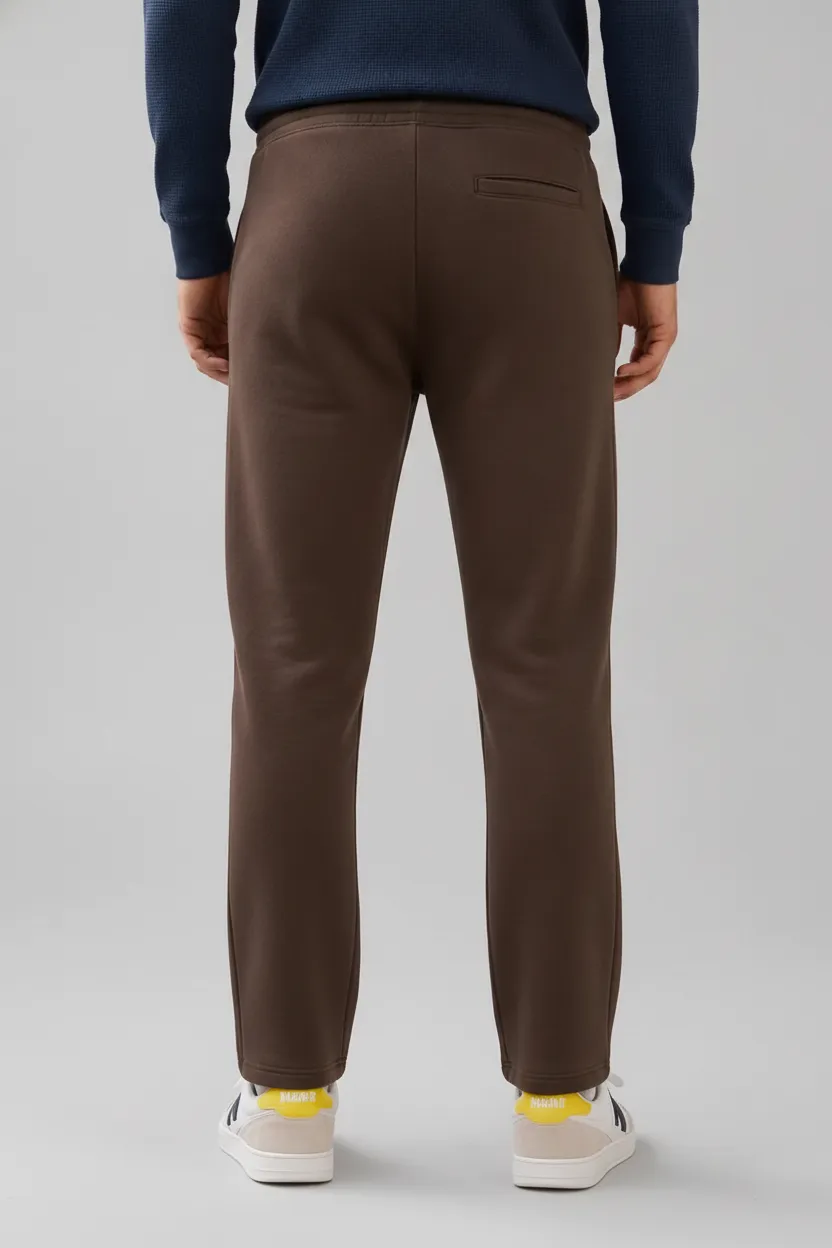 Espresso Men’s Regular Fit Lower | Brushed Cotton Fleece