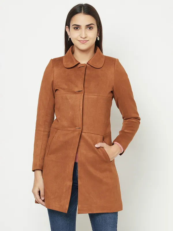 Women Tan Coat