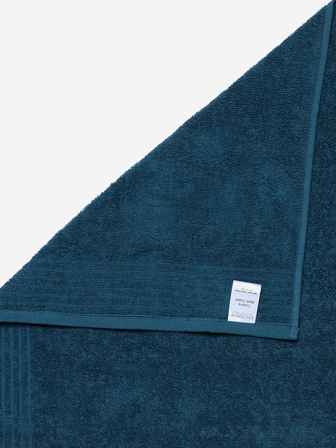 Premium Deep Teal Bath Towel | Ultra-Soft Plush Terry Cloth, Highly Absorbent