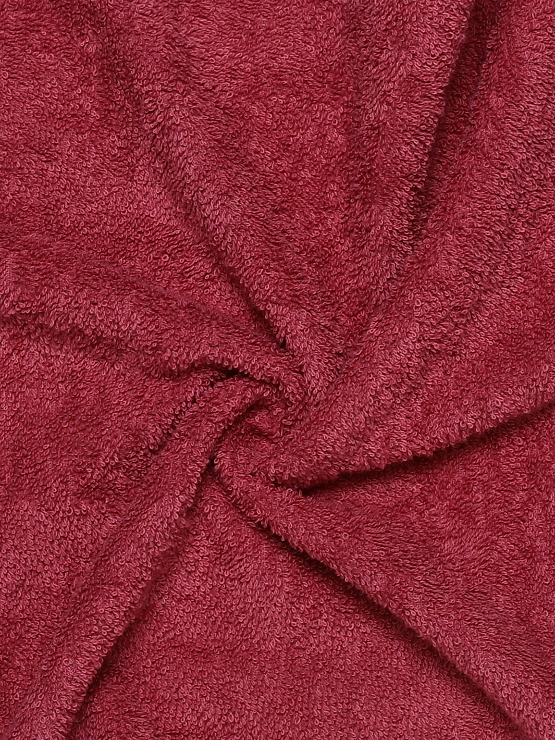 Raspberry Colour Hand Towels – Pack of 2, Soft & Absorbent Terry Towels, 40 × 60 cm
