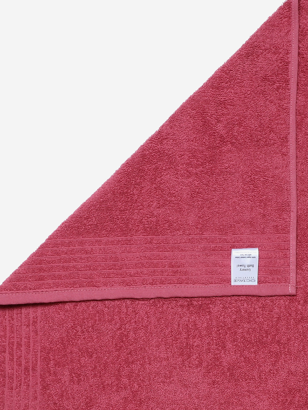 Premium Raspberry Bath Towel | Ultra-Soft Plush Terry Cloth, Highly Absorbent