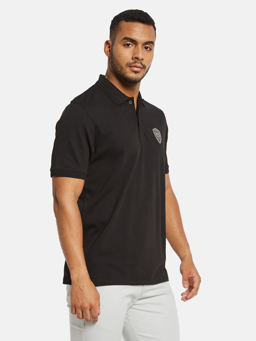 Octave Men Polo Collar T-shirt