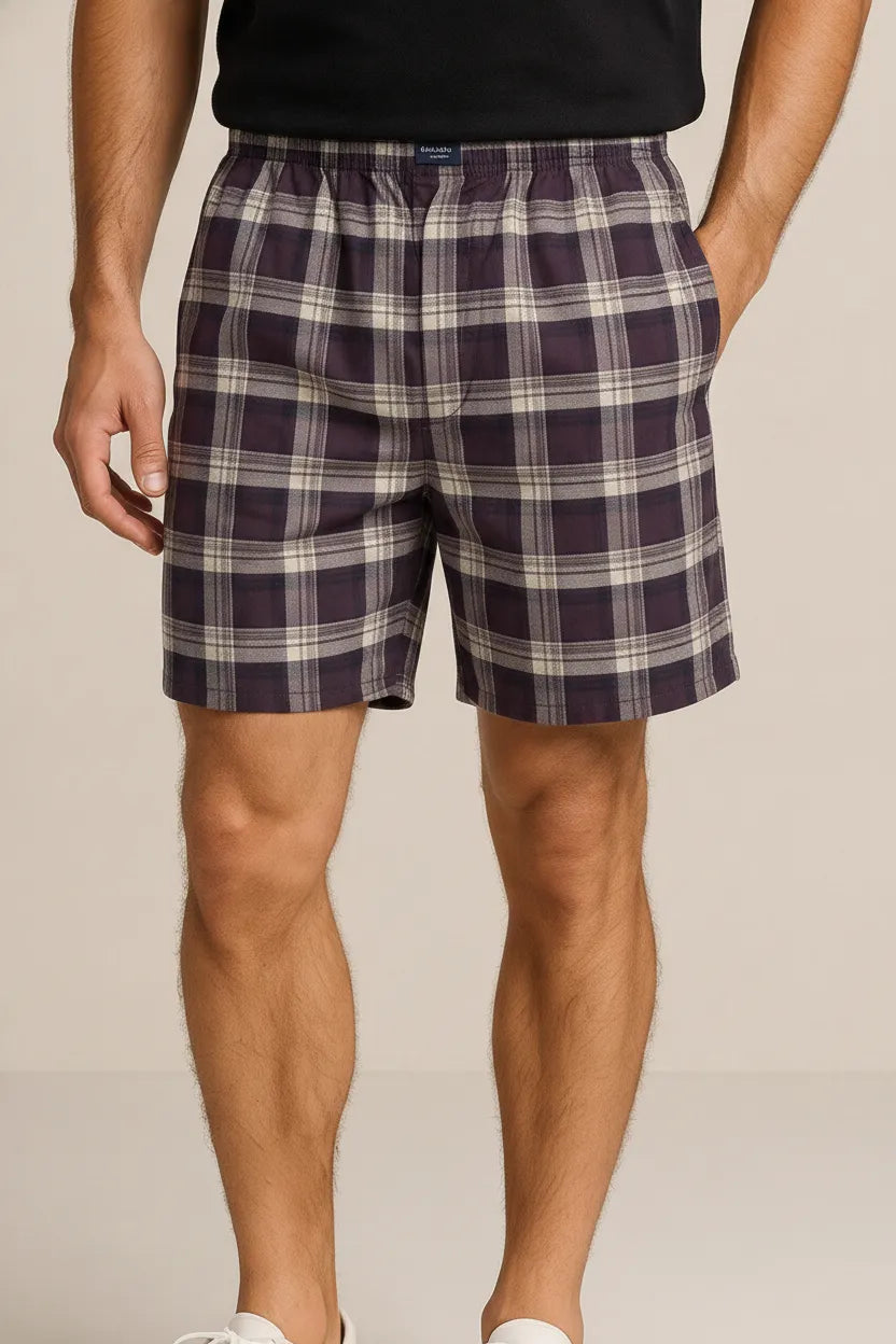men-checked-technology-shorts
