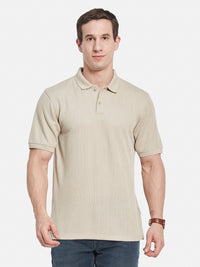 Octave Men Polo Collar T-shirt