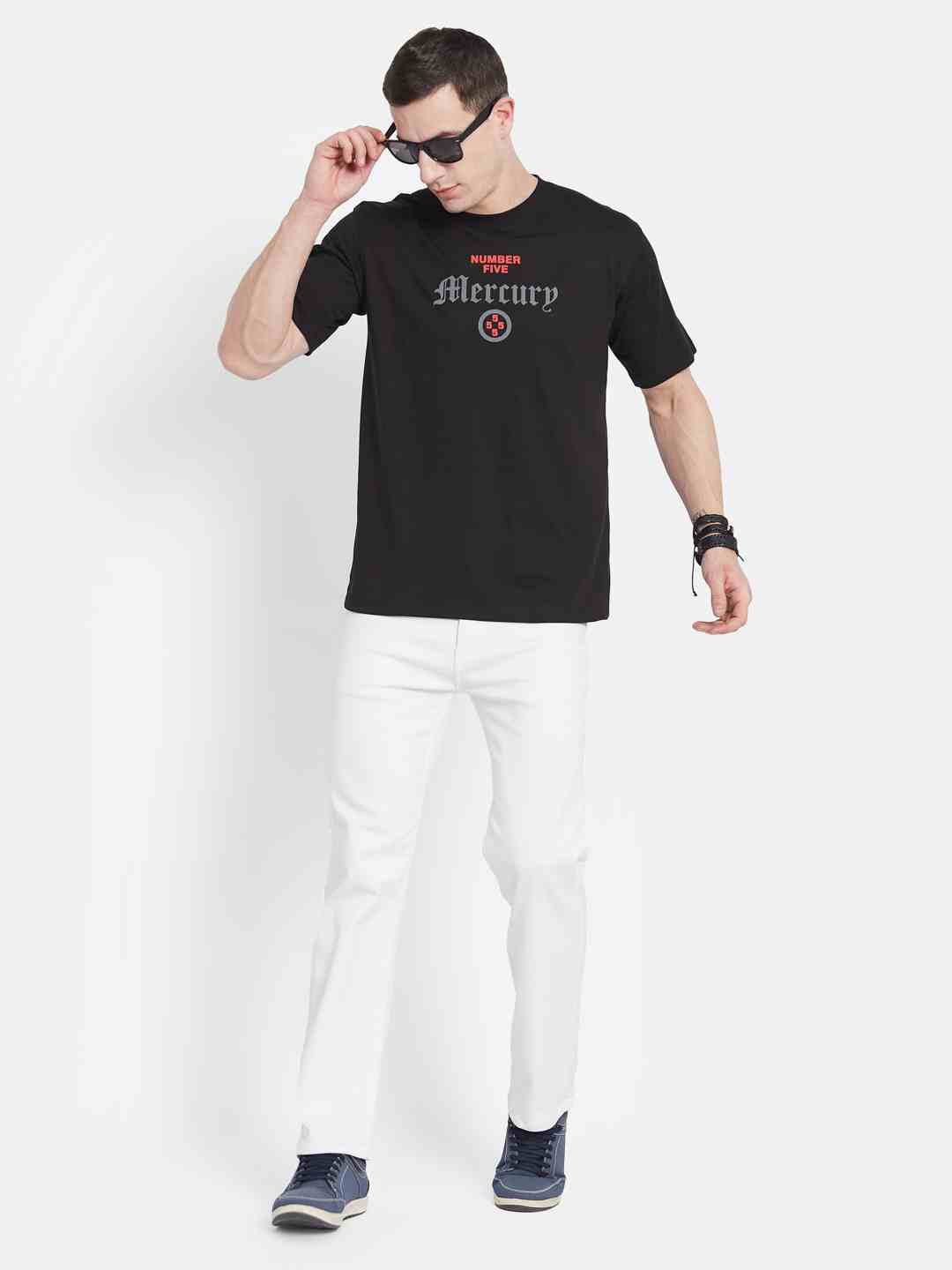 Octave Men Printed T-shirt