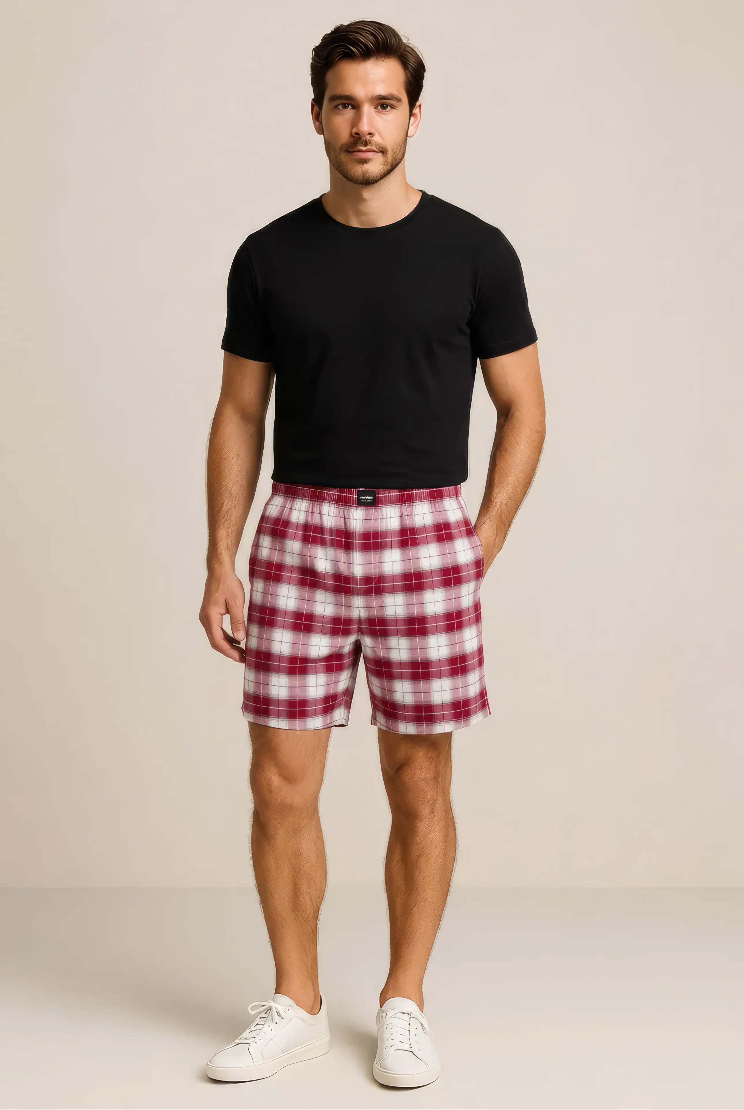 men-checked-technology-shorts