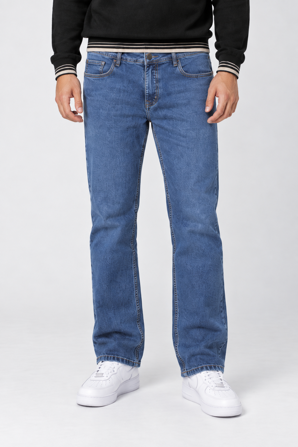 Men’s Regular Fit Stretch Denim Jeans – Urban