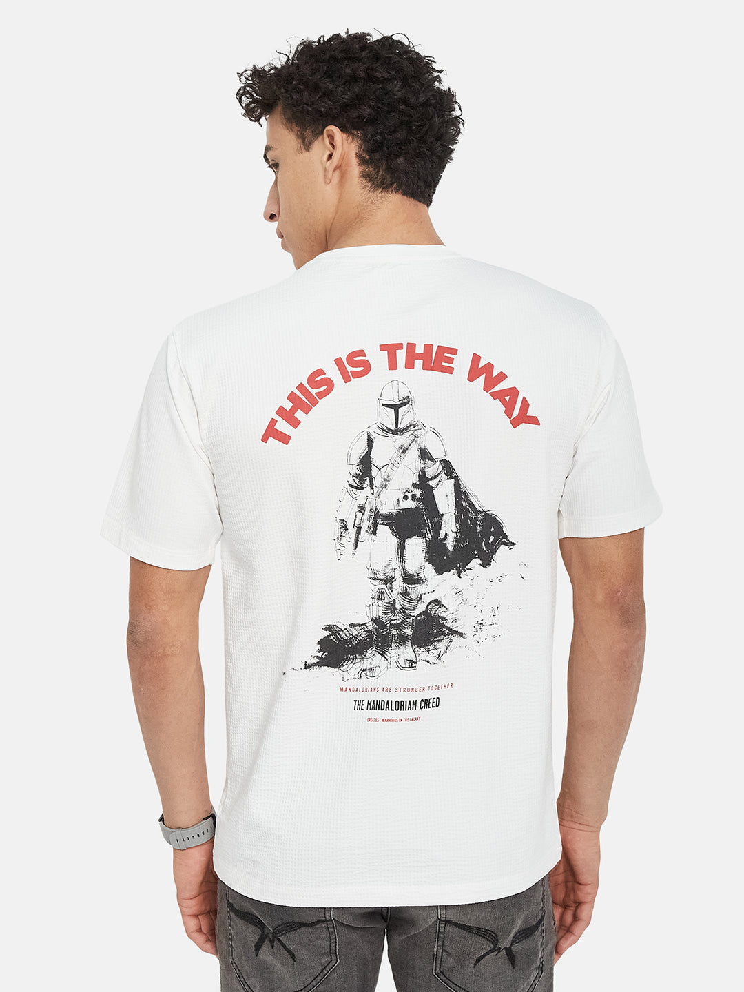 Octave Men Graphic Printed Regular Fit T-shirt