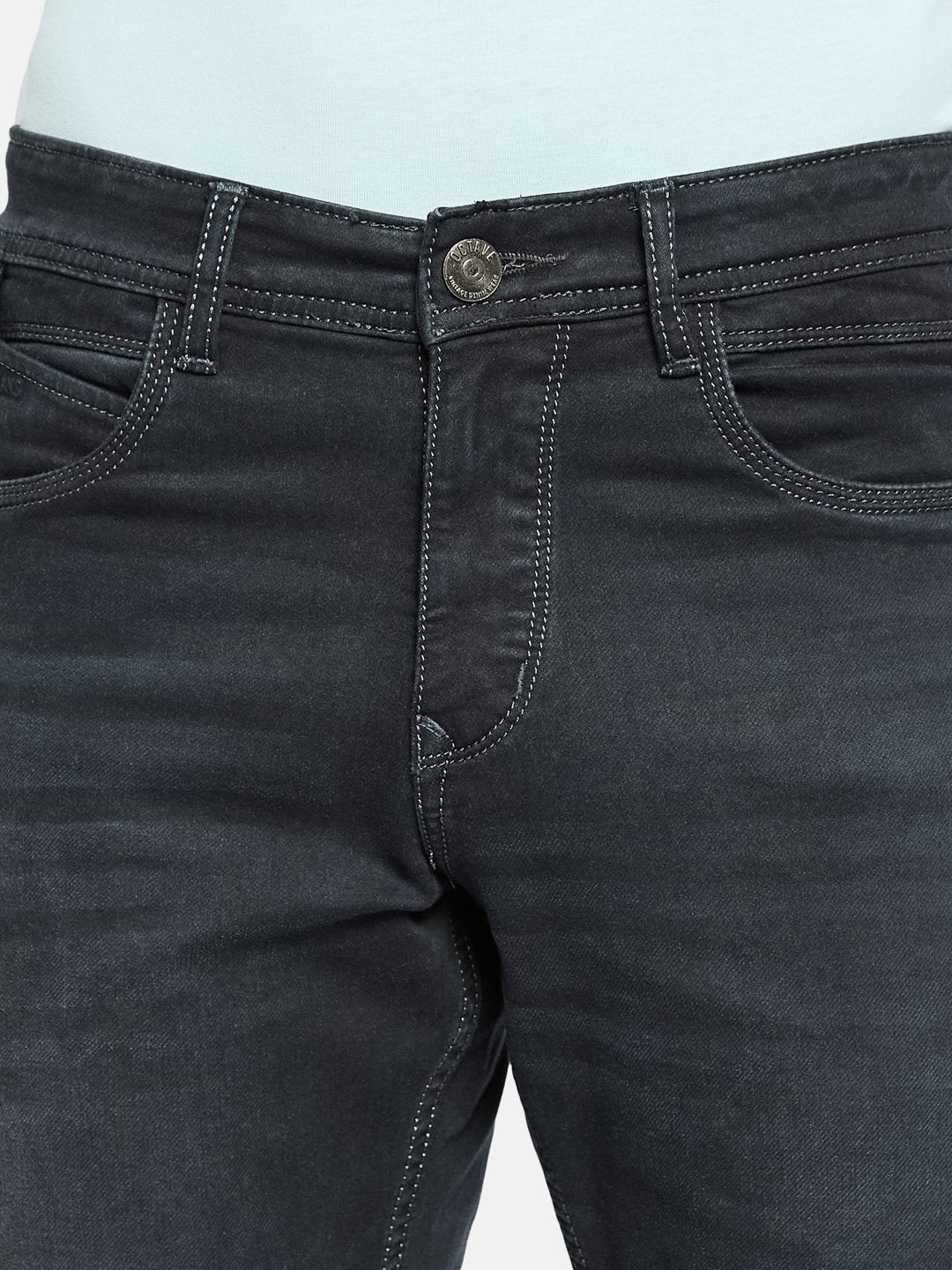 Octave Men Straight Fit Stretchable Jeans