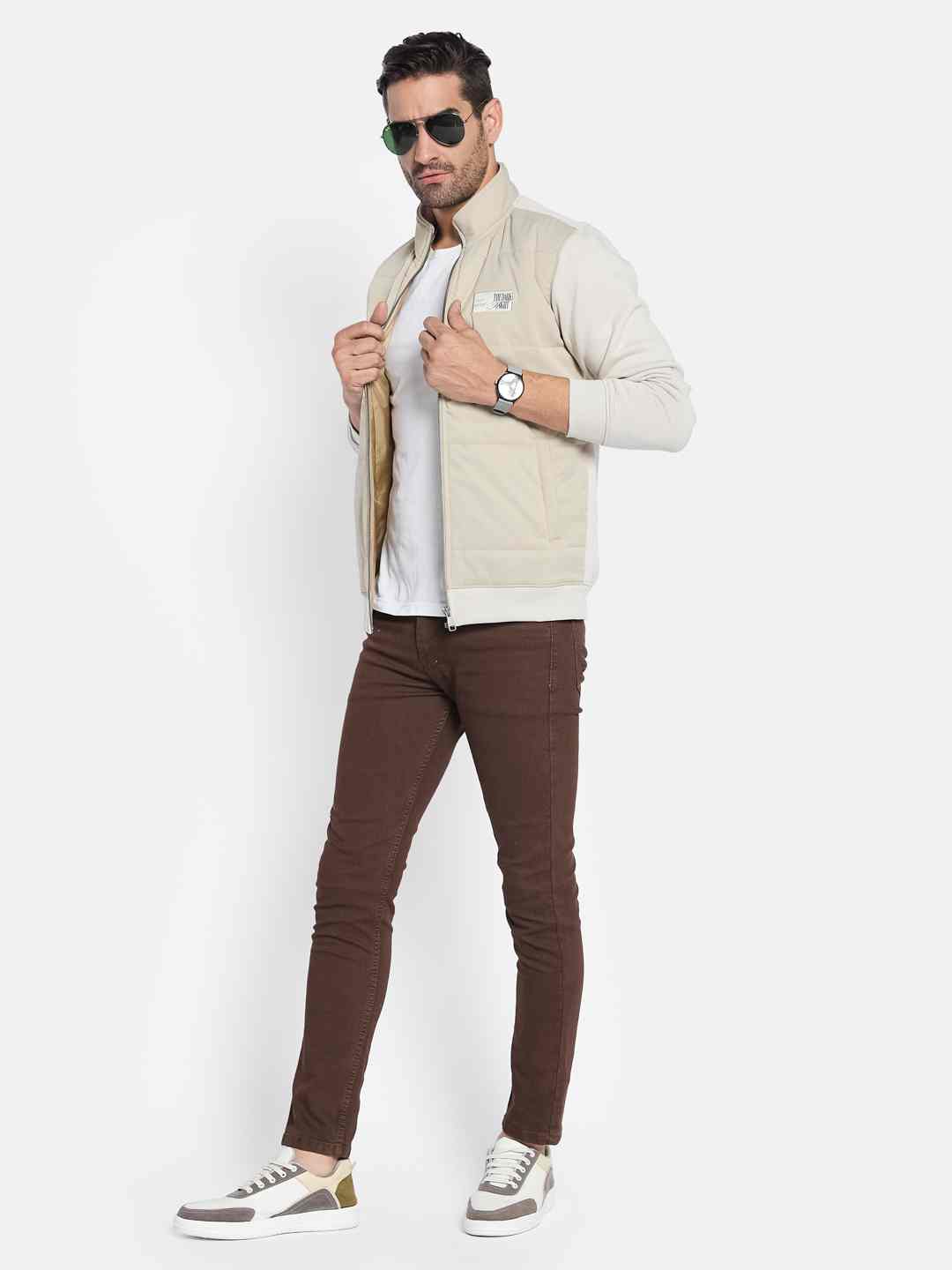 Octave Men Front-Open Sweatshirt