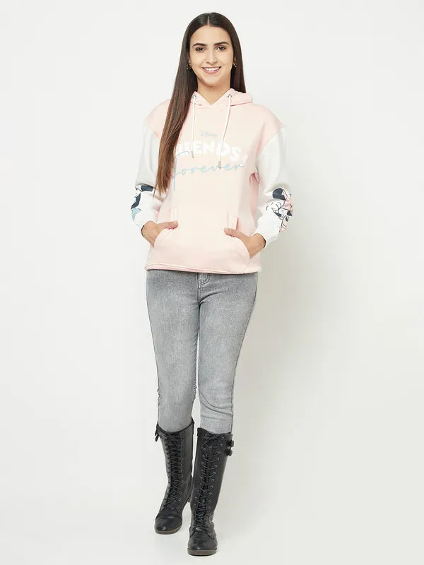 Women Pastel Pink Sweatshirts