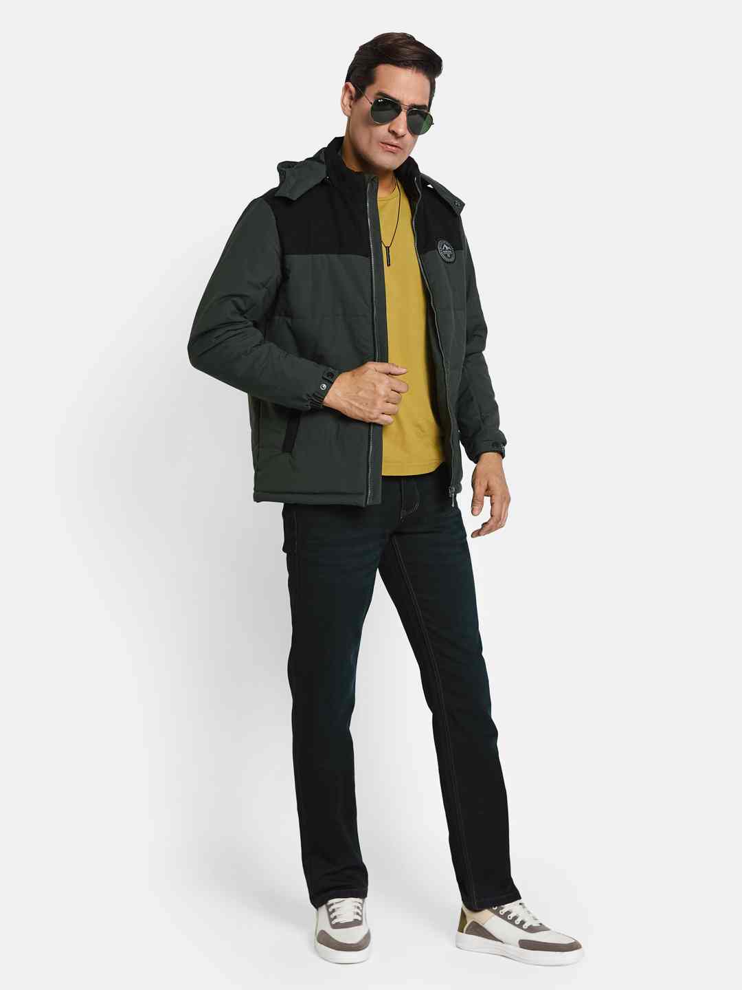 METTLE Men Padded Jacket