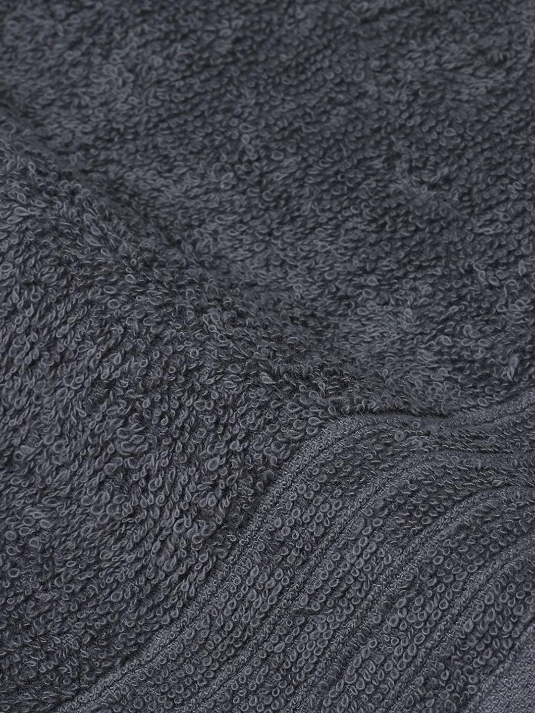Charcoal Hand Towels – Pack of 2, Soft & Absorbent Terry Towels, 40 × 60 cm