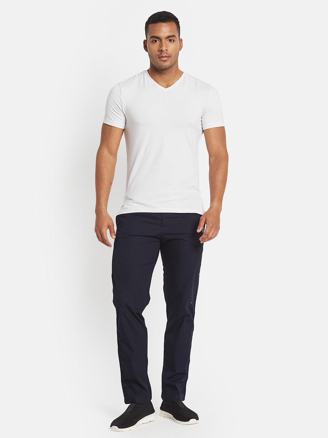 Octave AW24 Men Cotton Regular Fit Mid-Rise Track Pants