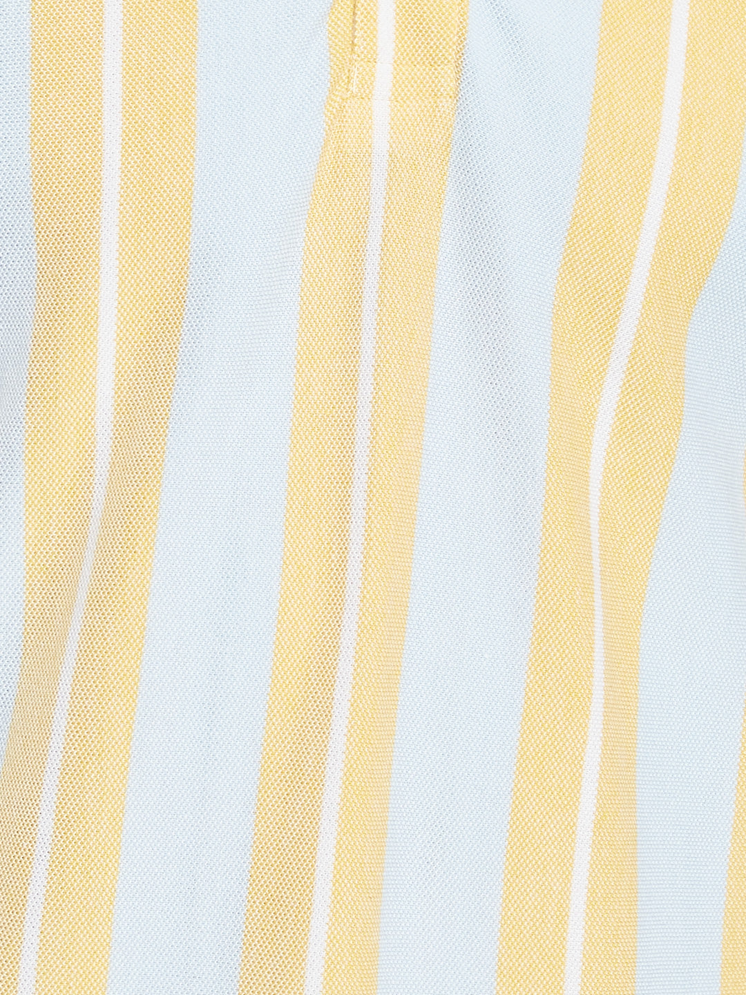 Octave Men Striped Polo Collar T-shirt
