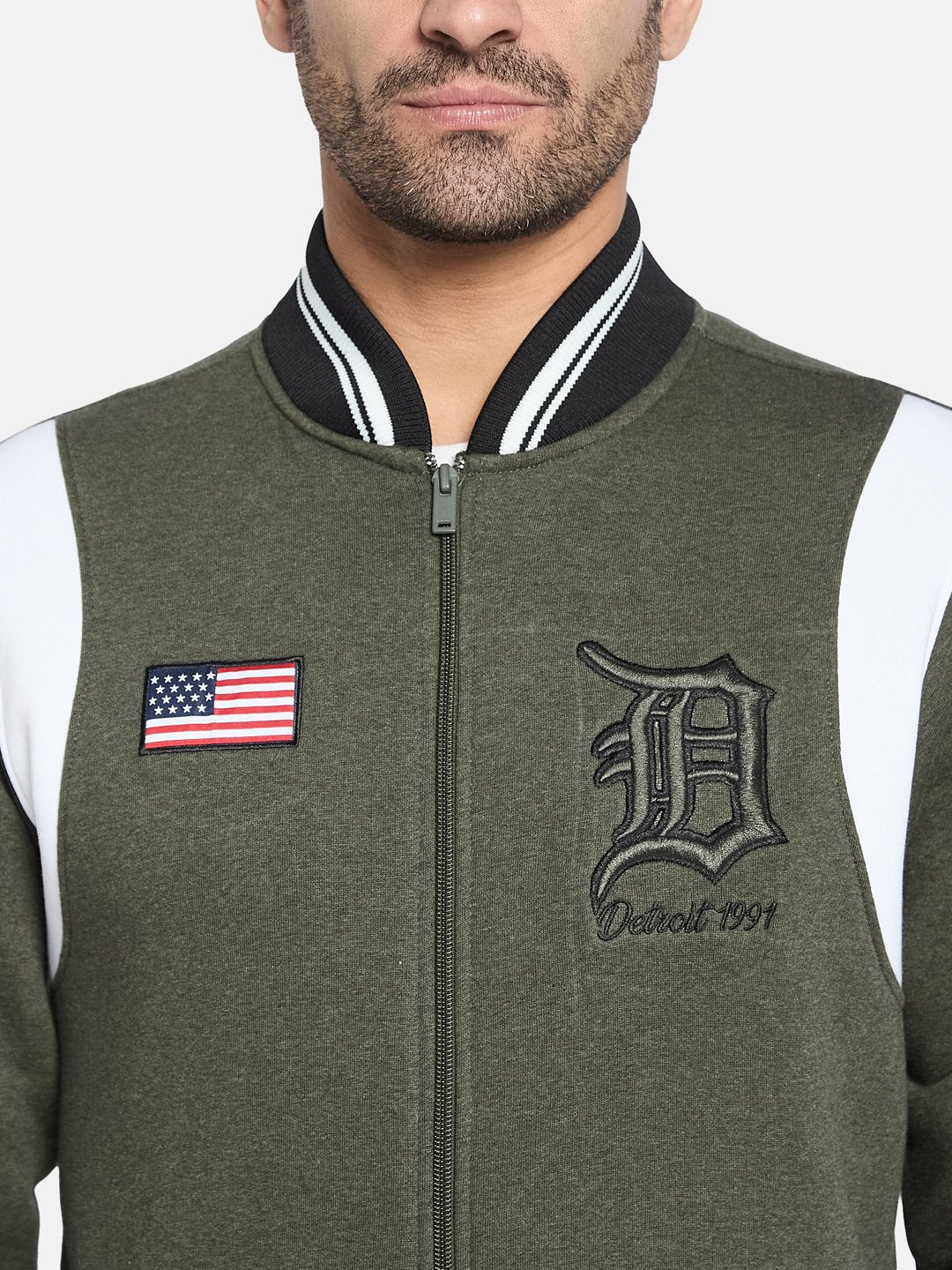 Octave Men Front-Open Sweatshirt