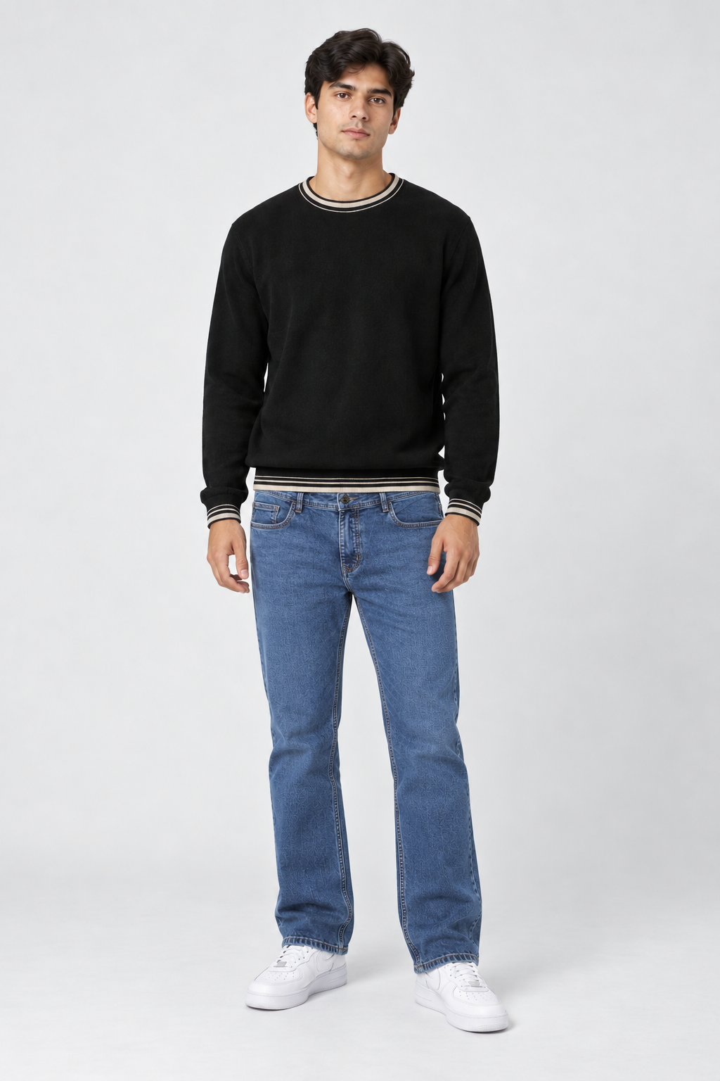 Men’s Regular Fit Stretch Denim Jeans – Urban
