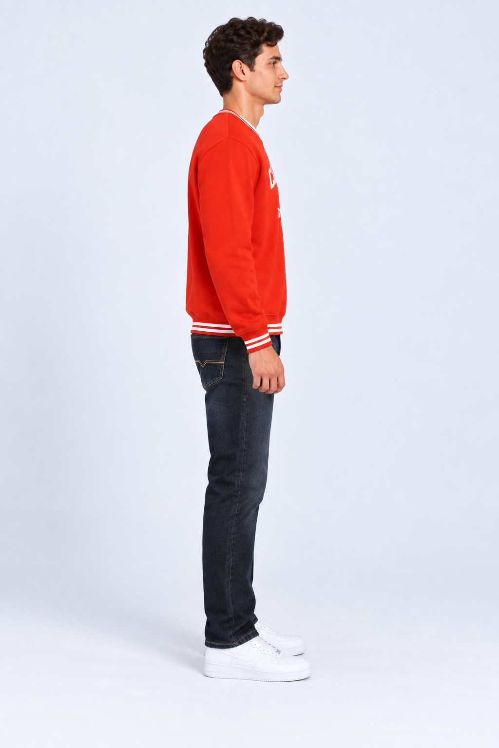Men’s Relaxed Fit Stretch Denim Jeans – Urban Blue