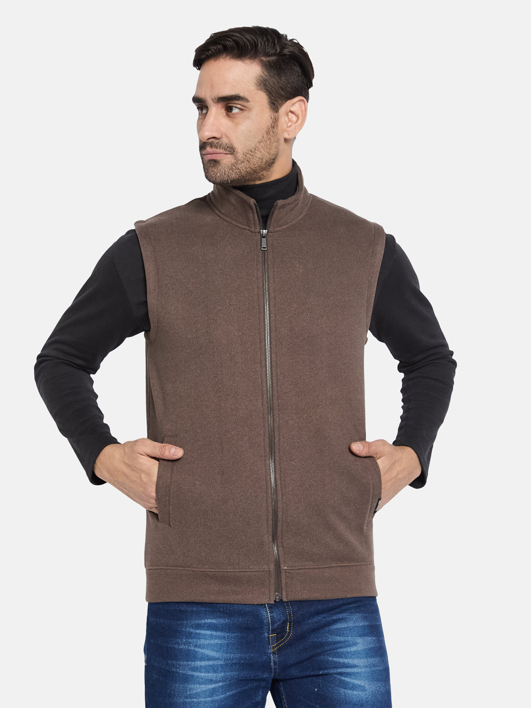 Octave Men Front-Open Sweatshirt