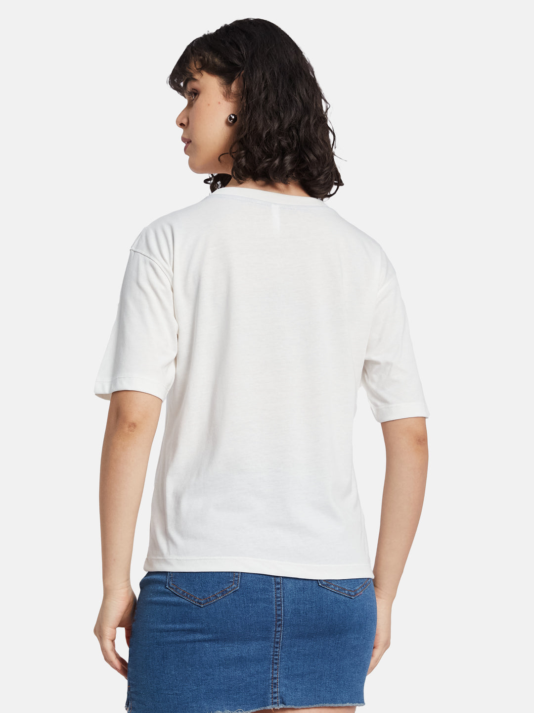 METTLE Women Printed T-shirt