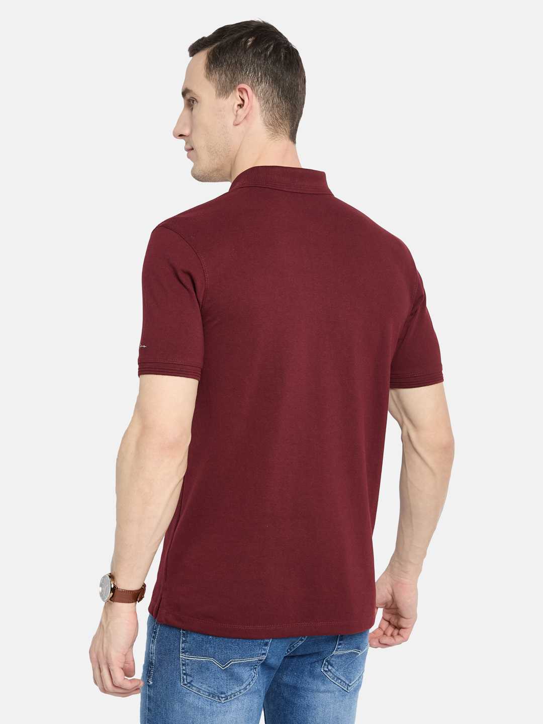 Octave Men Polo Collar T-shirt