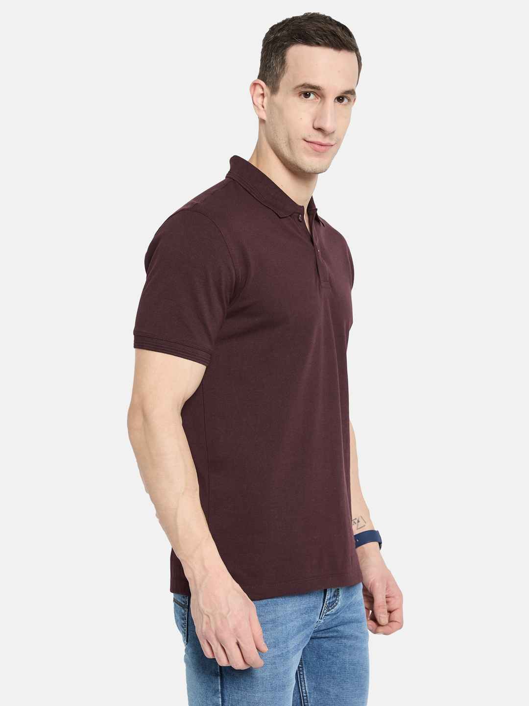 Octave Men Polo Collar T-shirt