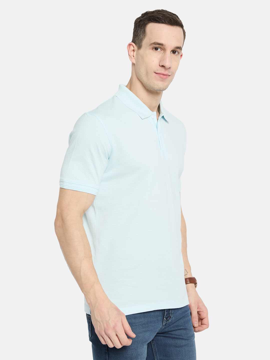 Octave Men Polo Collar T-shirt