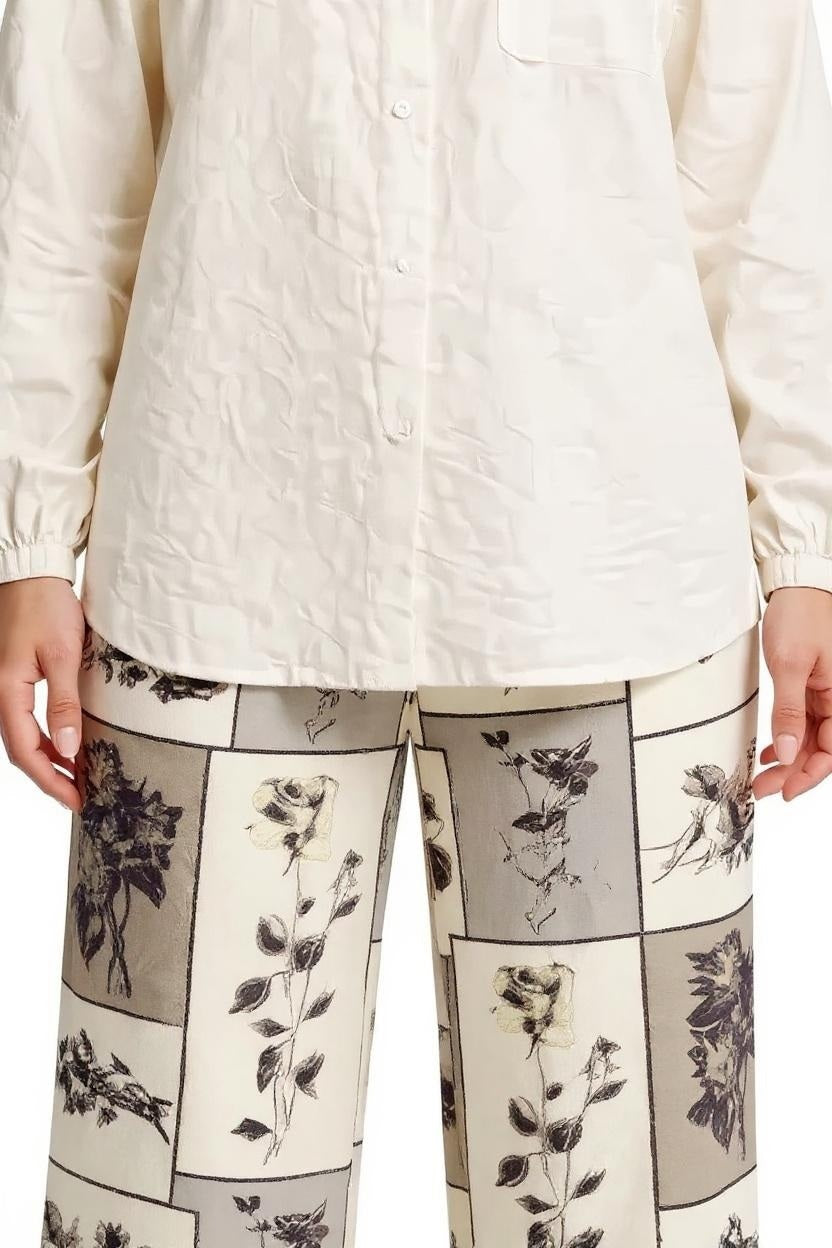Women Regular Fit Floral Track Pants