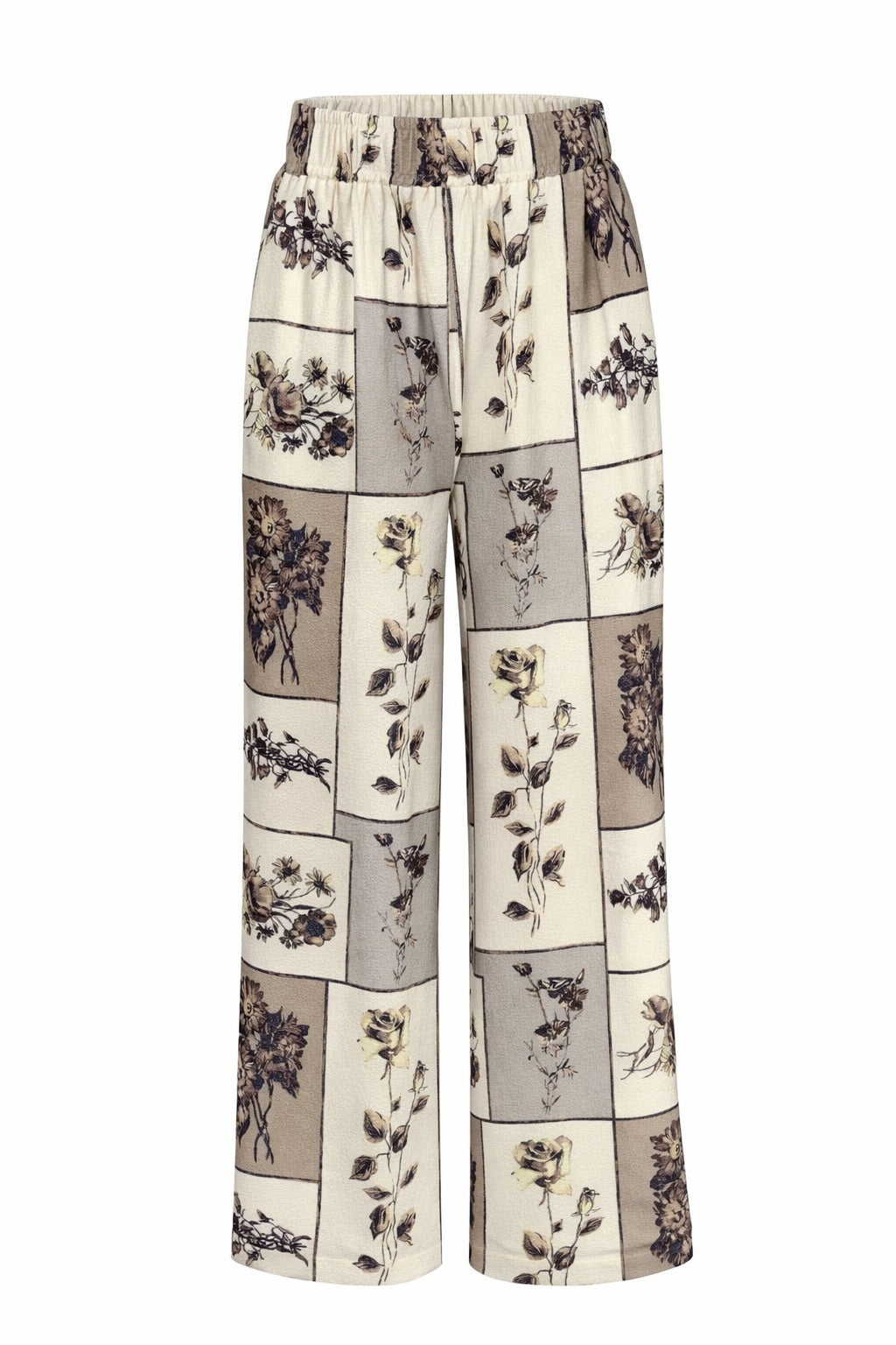 Women Regular Fit Floral Track Pants