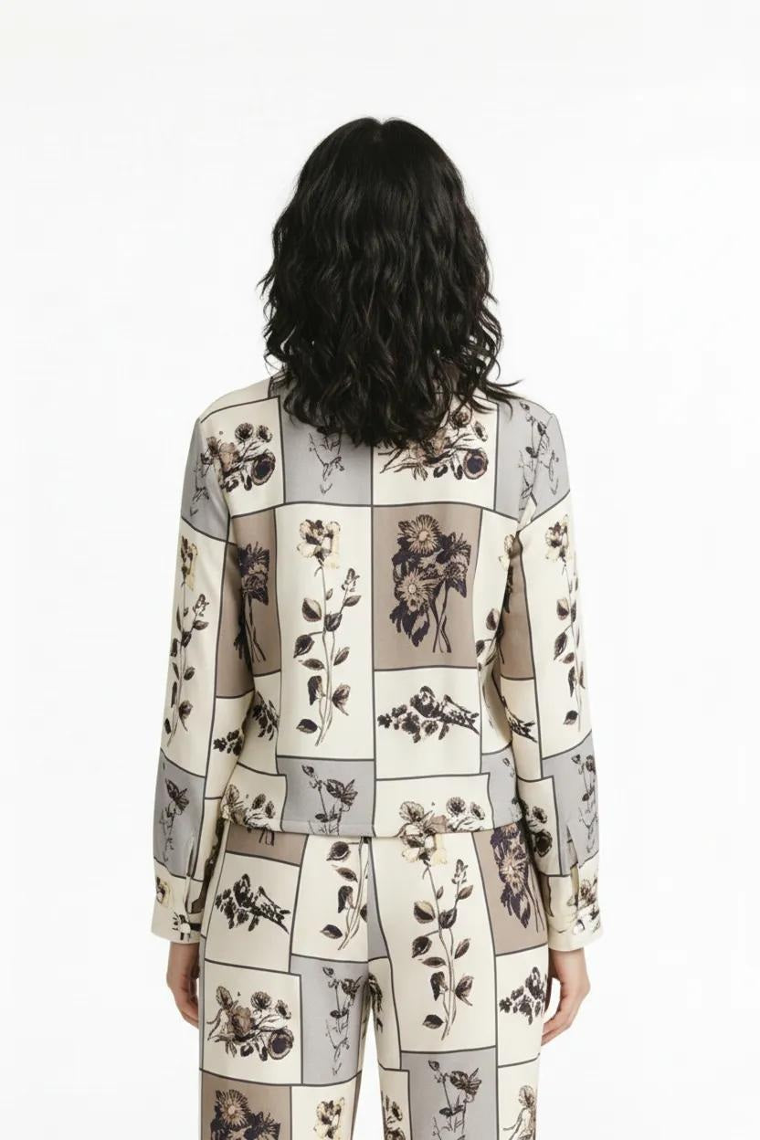 Women Mastic Printed Casual Shirt-