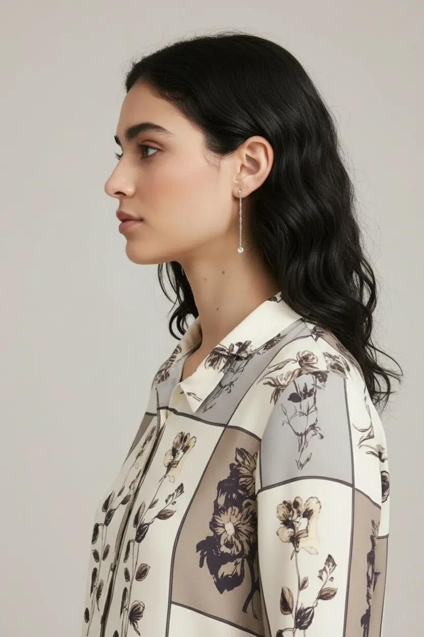 Women Printed Casual Shirt-