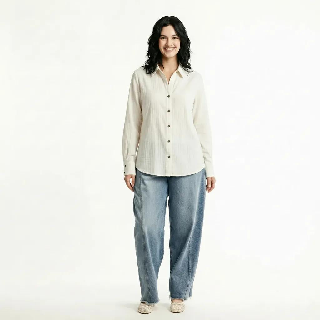 Women Natural Casual Shirt