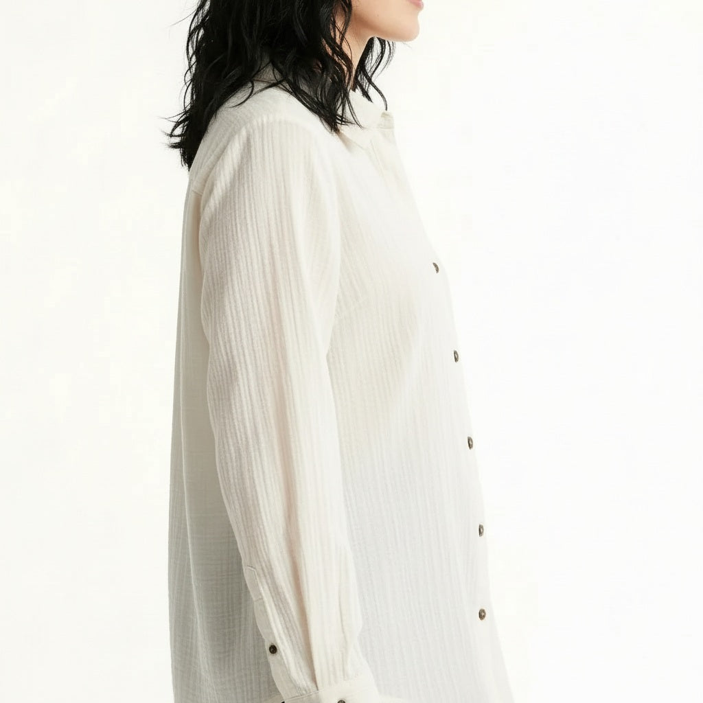 Women Natural Casual Shirt