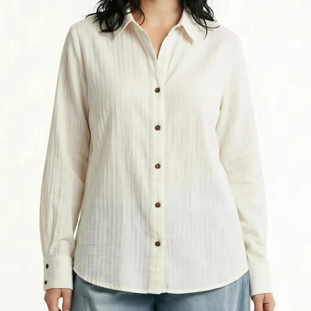 Women Natural Casual Shirt