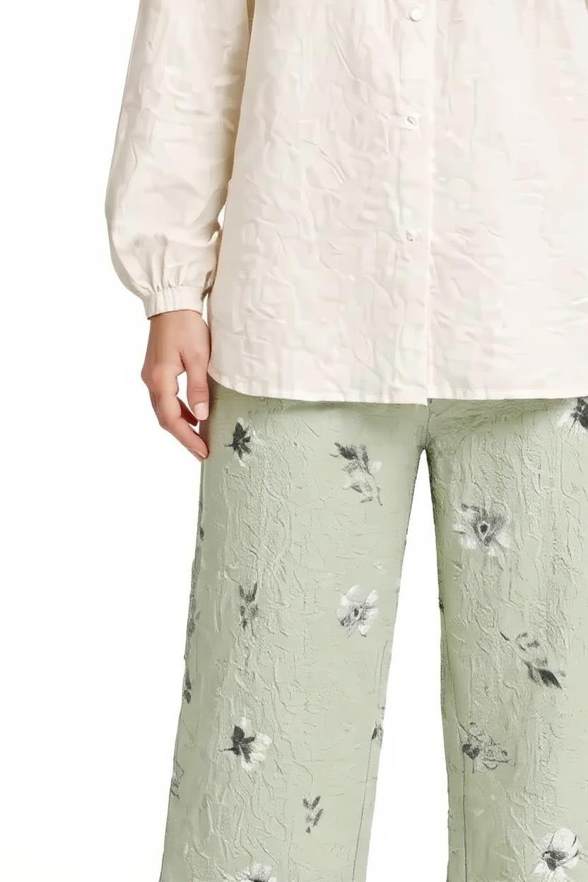 Women Regular Fit Floral Track Pants