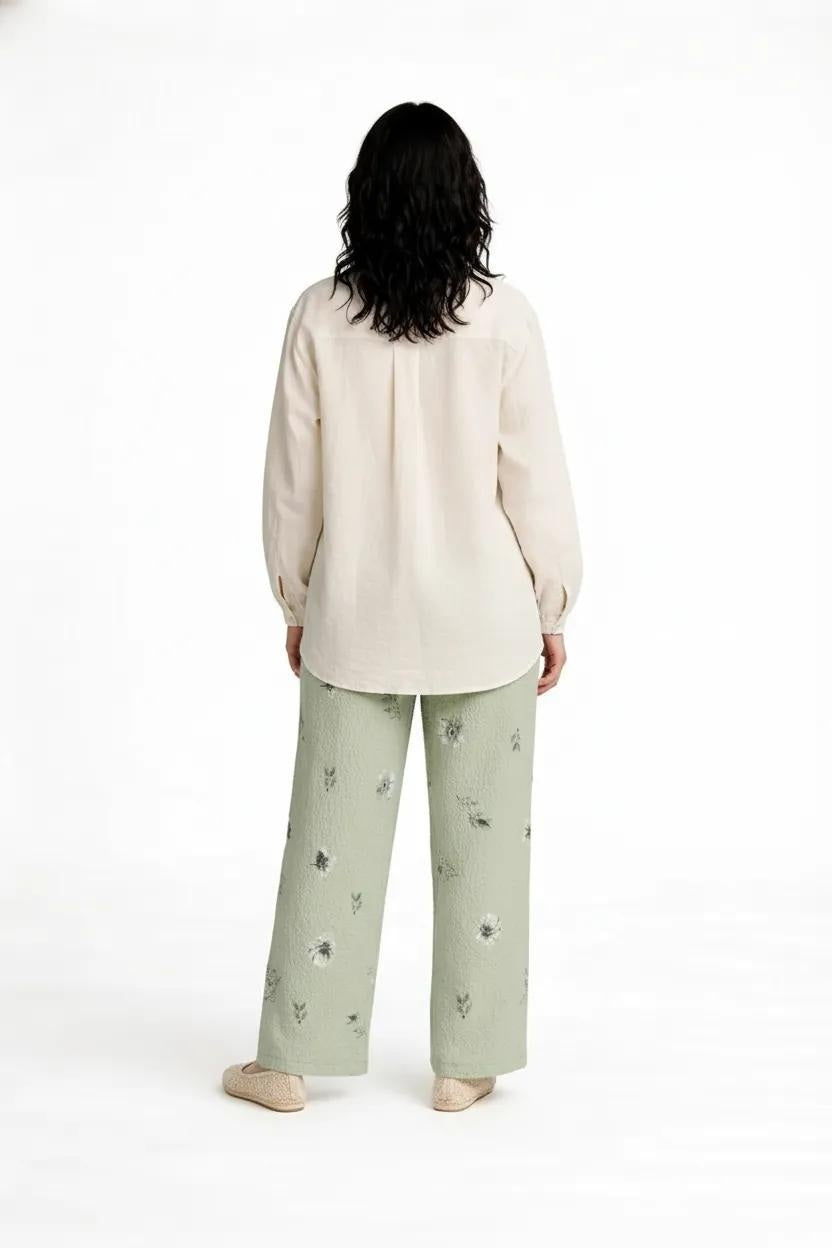 Women Regular Fit Floral Track Pants