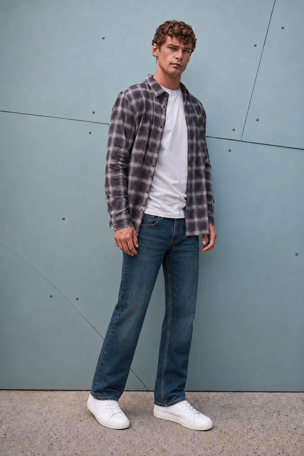 Men’s Darrk Olive Straight Fit Denim Jeans | Mid-Rise Stretchable Five-Pocket Casual Jeans