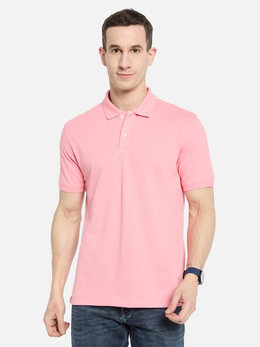 Octave Men Polo Collar T-shirt